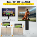 2024 High-End-Design Dual Monitor Einstellbare Bürohöhe Dropdown Electric TV Lift TV-Ständer